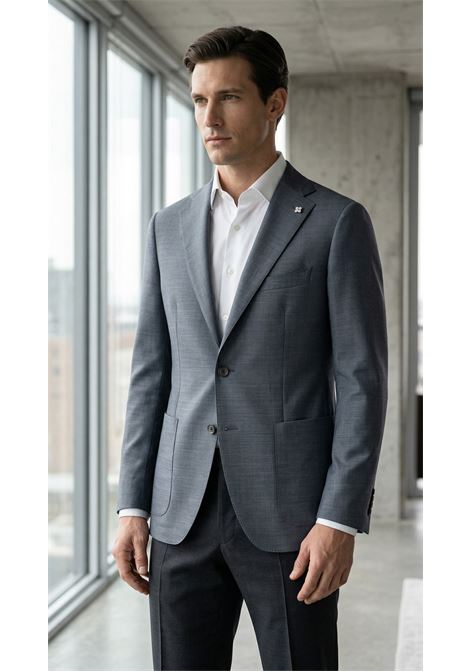 Tagliatore abito uomo grigio extralight in lana vergine con giacca destrutturata TAGLIATORE | Abiti | 2SMC22K01 150153S3057